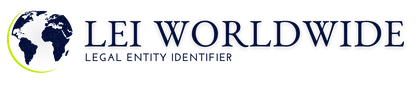 LEI Worldwide logo, FI Group’s partner for global Legal Entity Identifier services.